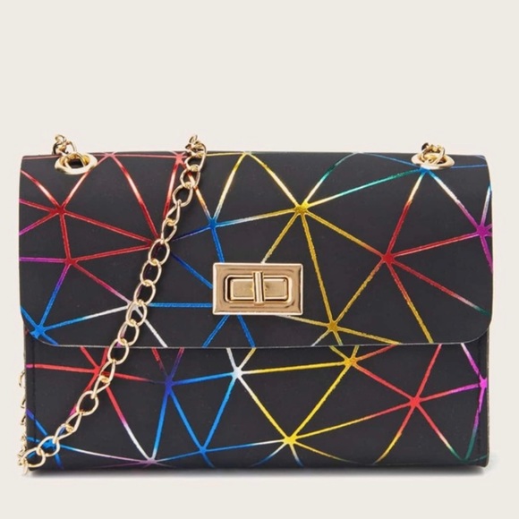 Geometric Pattern Purse - Picture 4 of 5